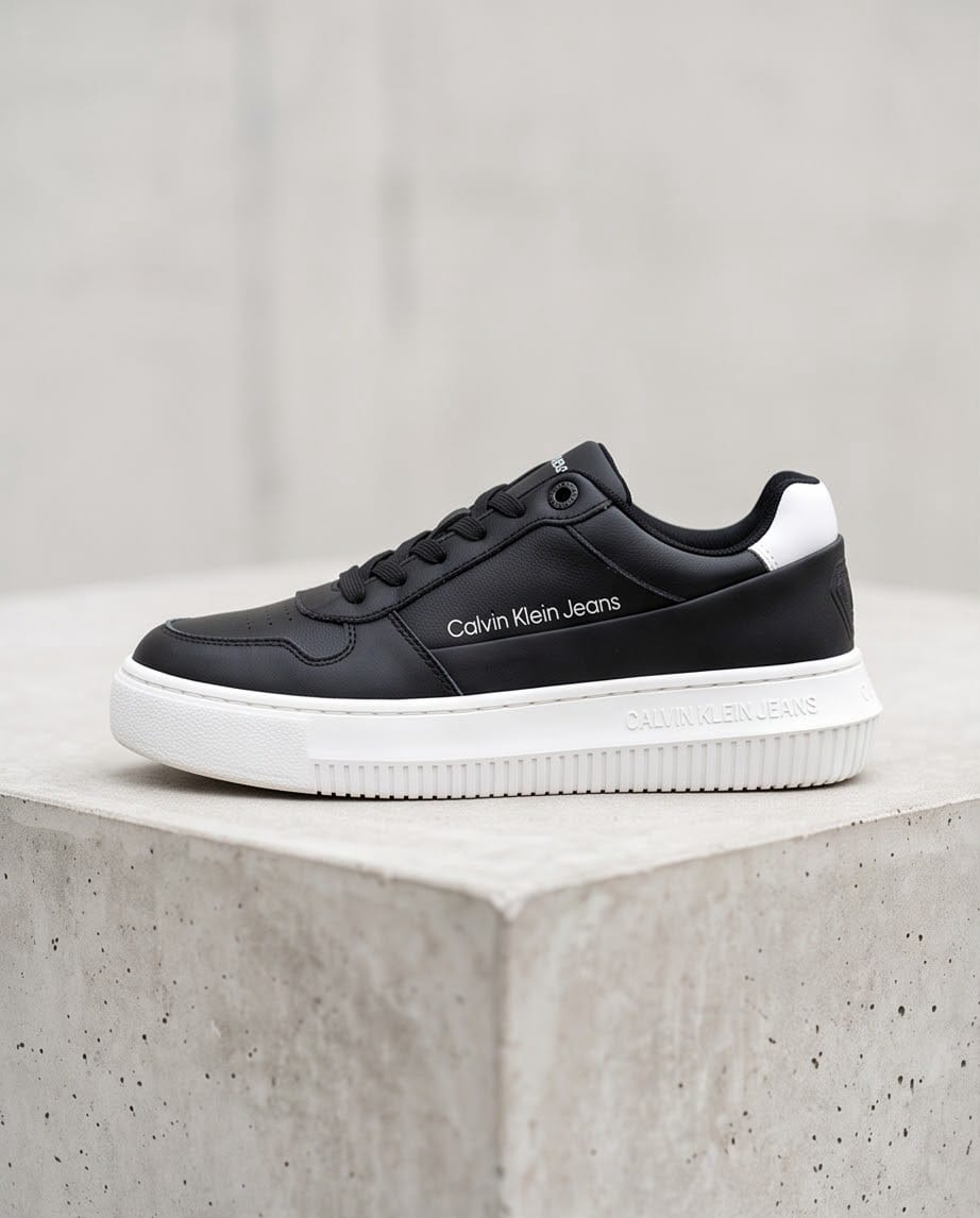Calvin Klein Sneaker Nera Chunky suola