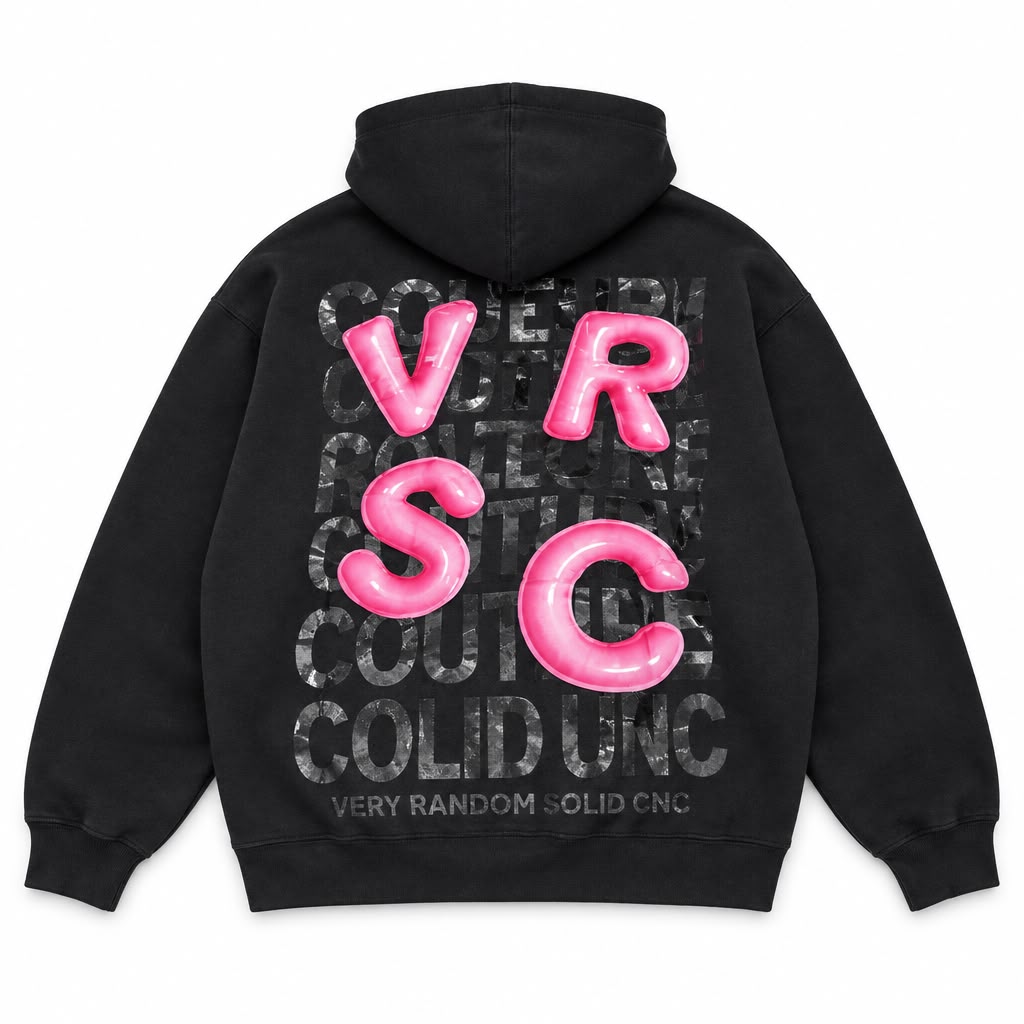 Versace COUTURE Felpa Hoodie Inflated Back Print