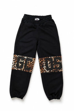 GCDS Logo Pants Motivo Animalier Laterale