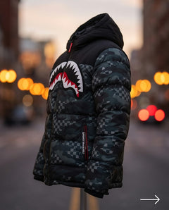 Piumino Sprayground Uomo con cappuccio