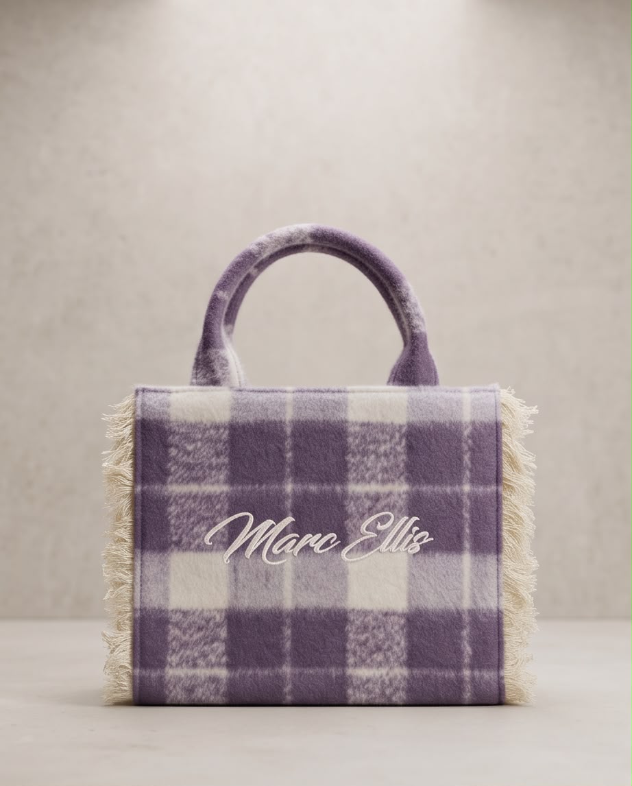 MARC ELLIS Buby check S HANDBAG