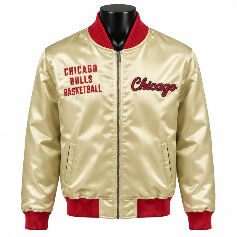 Mitchell & Ness NBA – Team OG 2.0 Lightweight Satin Jacket Vintage Logo