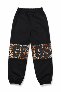 GCDS Logo Pants Motivo Animalier Laterale
