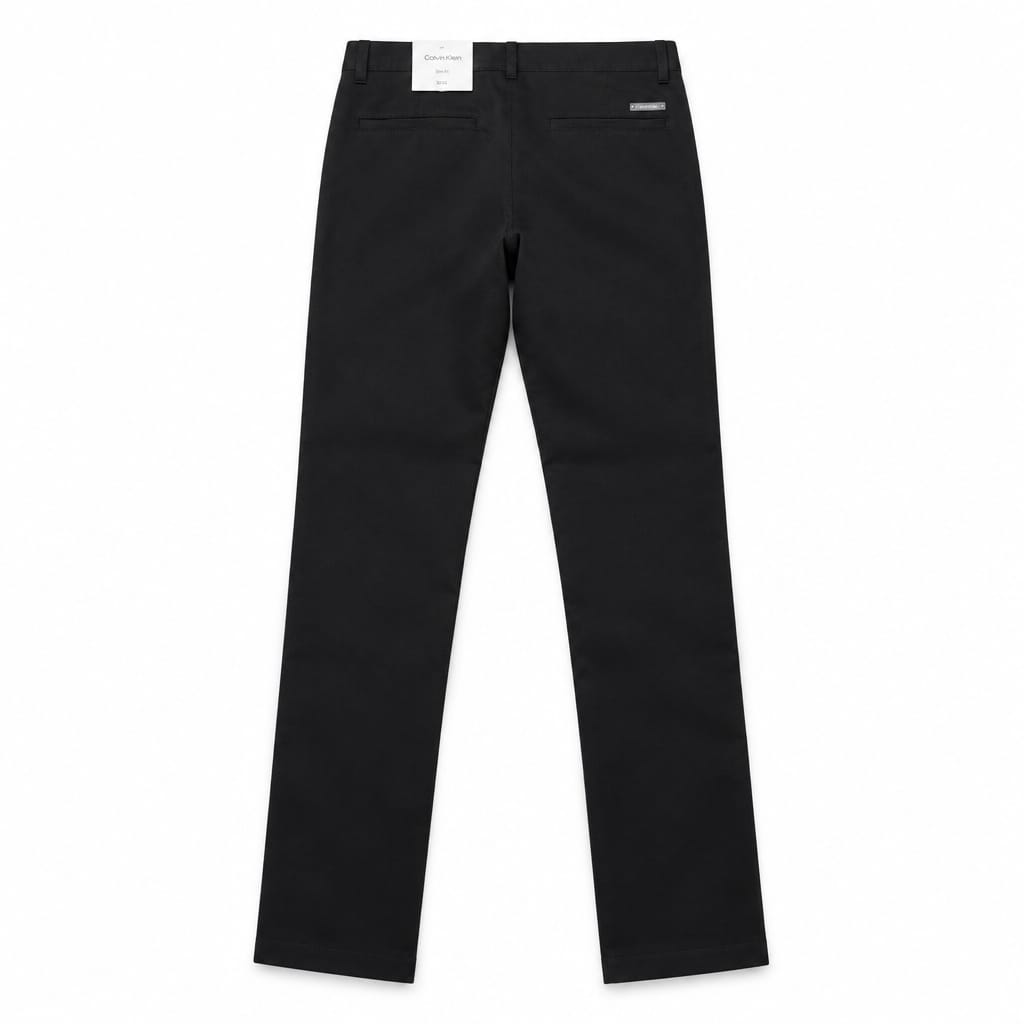 Calvin Klein  Pantalone Chino Uomo Eleganza Smart