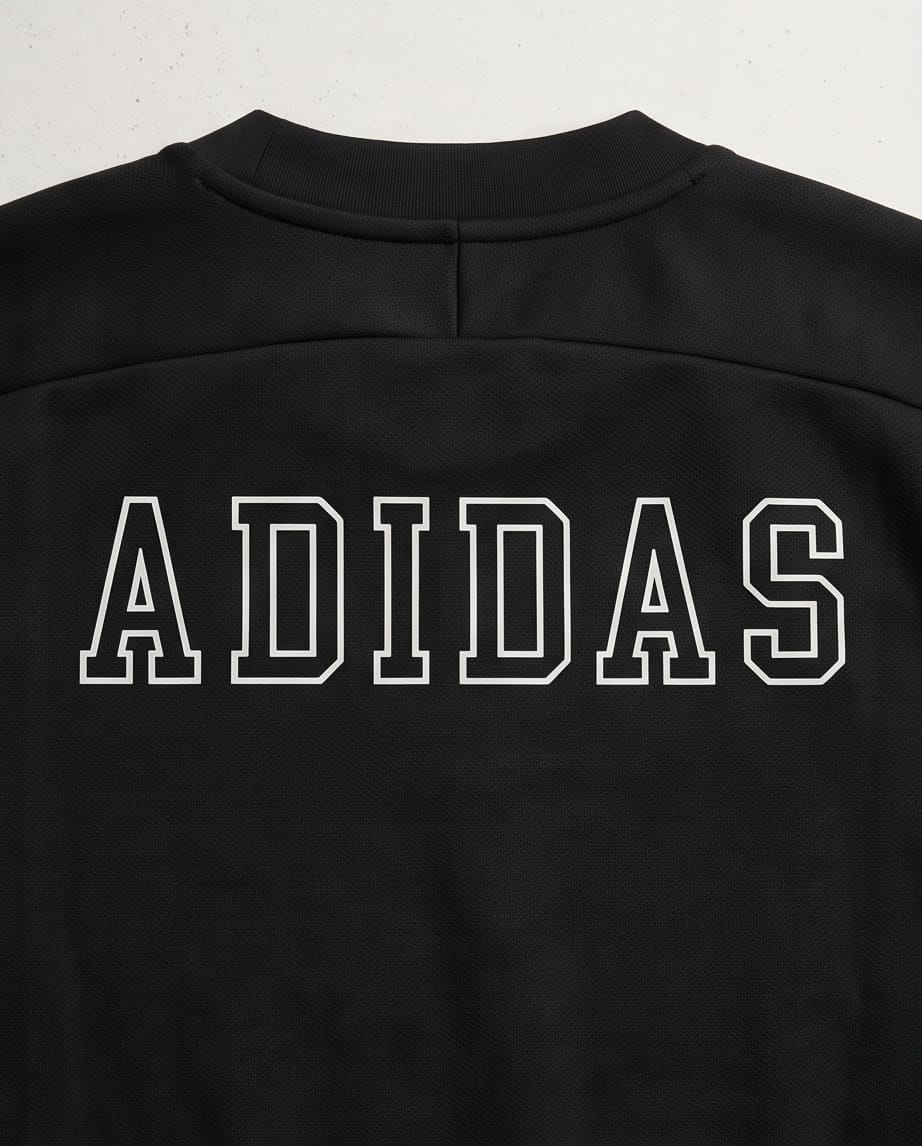 ADIDAS Felpa Girocollo Cropped