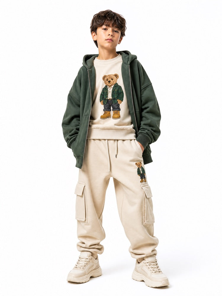 UMBRO Completo Bimbo Geometric Diamond Hood Set — Officina Store street