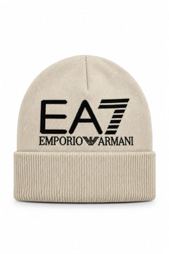A7 Emporio Armani Beanie Visibility con maxi logo