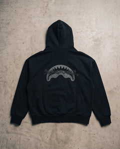 SPRAYGROUND Felpa Zip Balaclava Black