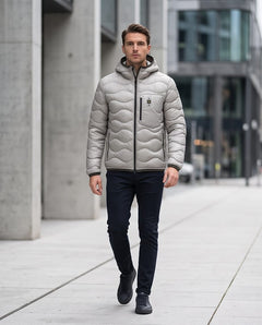 BLAUER Piumino Corto Uomo Wave Horizon Shield