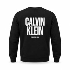 Calvin Klein Felpa Uomo Bold CK Presenza Urbana