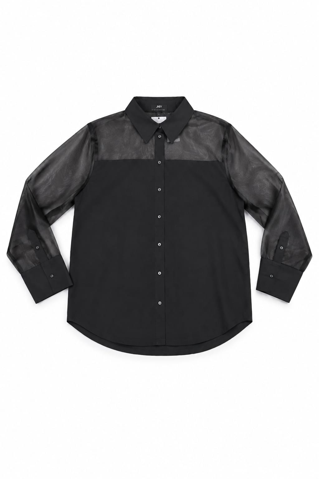 ONLY & SONS Camicia con Inserti in Organza