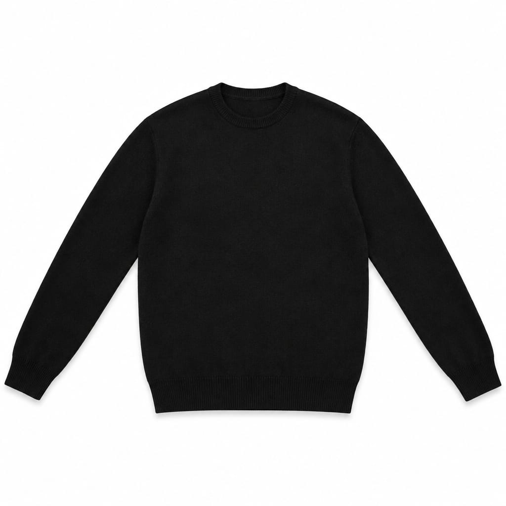 CALVIN KLEIN Felpa Girocollo Monogram Logo – Firma Senza Tempo