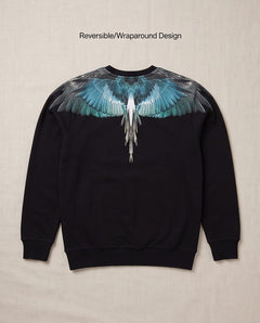 MARCELO BURLON Felpa Seraphic Meridian