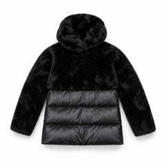BLAUER Giubbino Bimateriale con Cappuccio Effetto Pelliccia – Velvet Storm