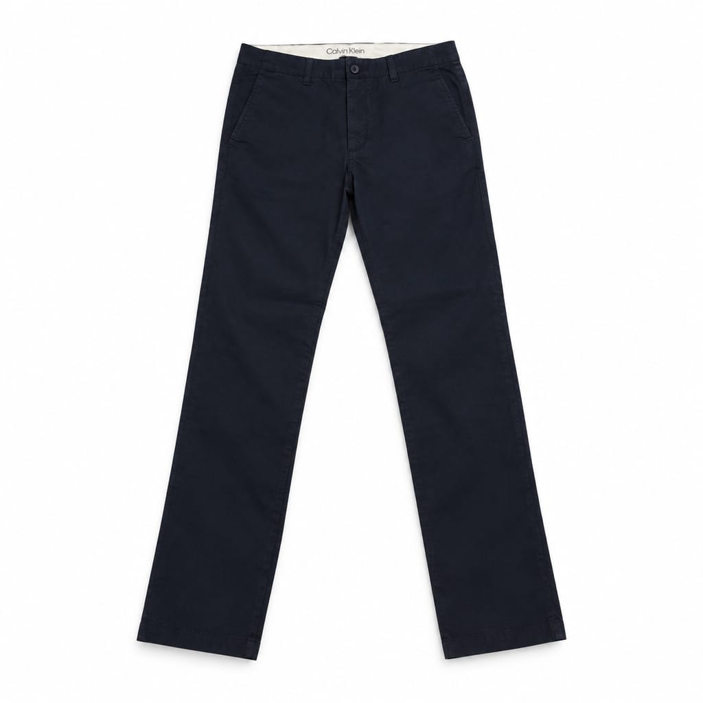 Calvin Klein  Pantalone Chino Uomo Eleganza Smart
