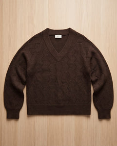 Only e Sons Maglione Scollo a V Traforato