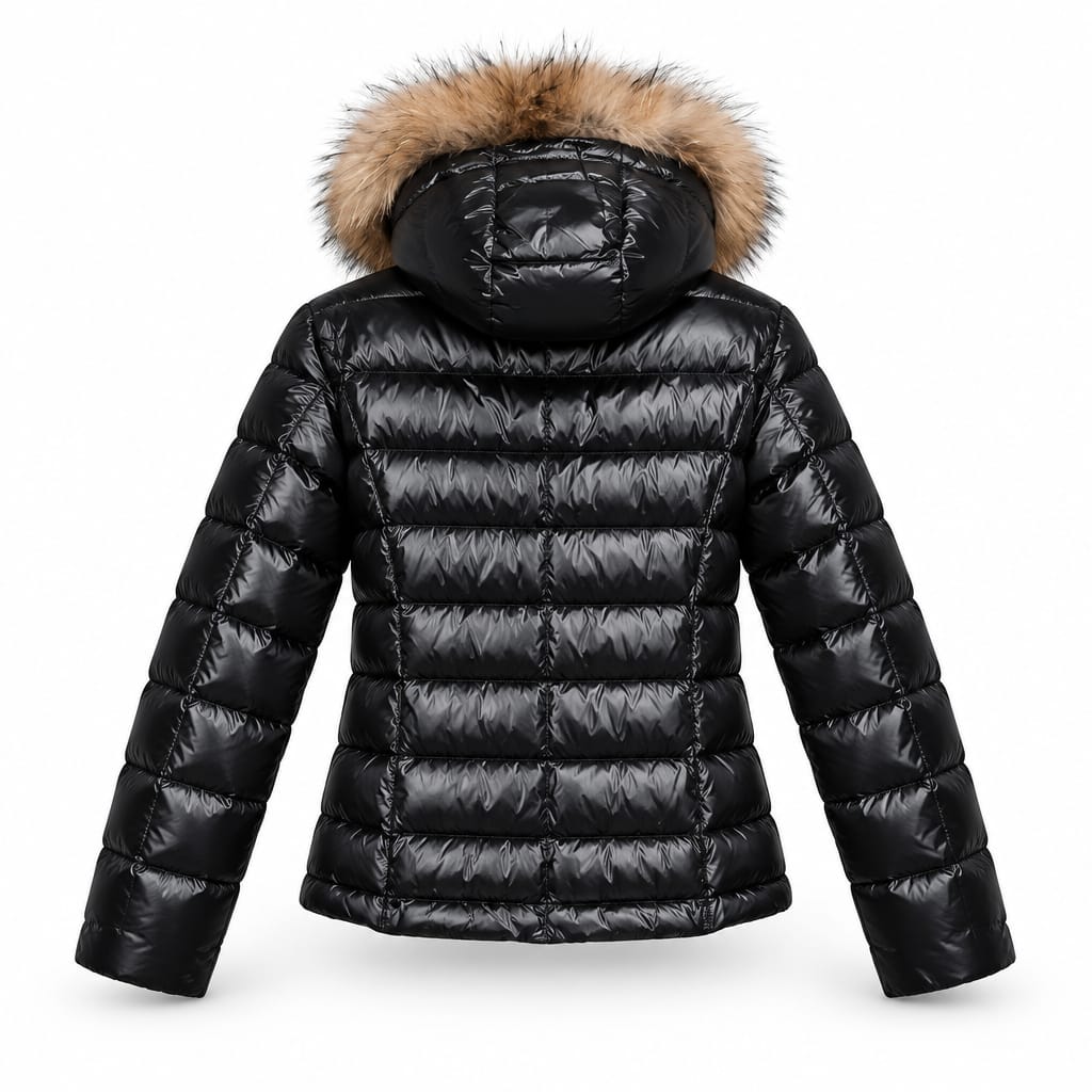 Blauer Kids – Piumino bambina con cappuccio IVORY