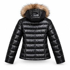 Blauer Kids – Piumino bambina con cappuccio IVORY