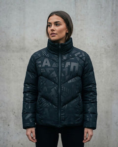 EA7 Emporio Armani Giubbino Imbottito Graphic Chevron Puffer