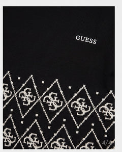 GUESS LILY LS CN 4G JACQUARD SWTR