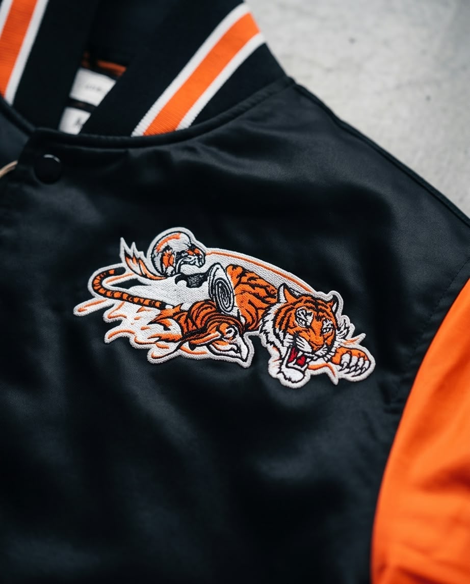 Giacca Bomber NFL Jacksonville Jaguars in raso