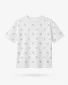 GUESS T-shirt AMALIA ALLOVER PEONY