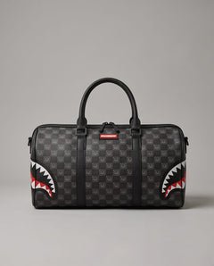 SPRAYGROUND Borsa Shark In Paris WTF Bubbly Black  Mini Duffle