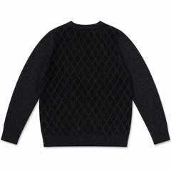 YES ZEE Maglione Lavorato Comfort Raffinato