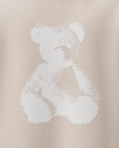 GUESS Felpa BEAR HOODIE – Jet Black