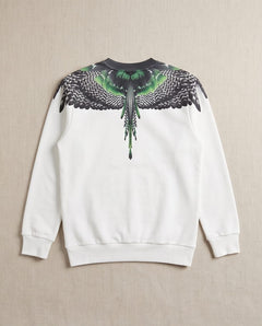 MARCELO BURLON Felpa Articulated Descent