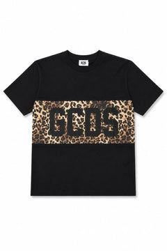 GCDS Band Logo T Shirt Animale Grafismo