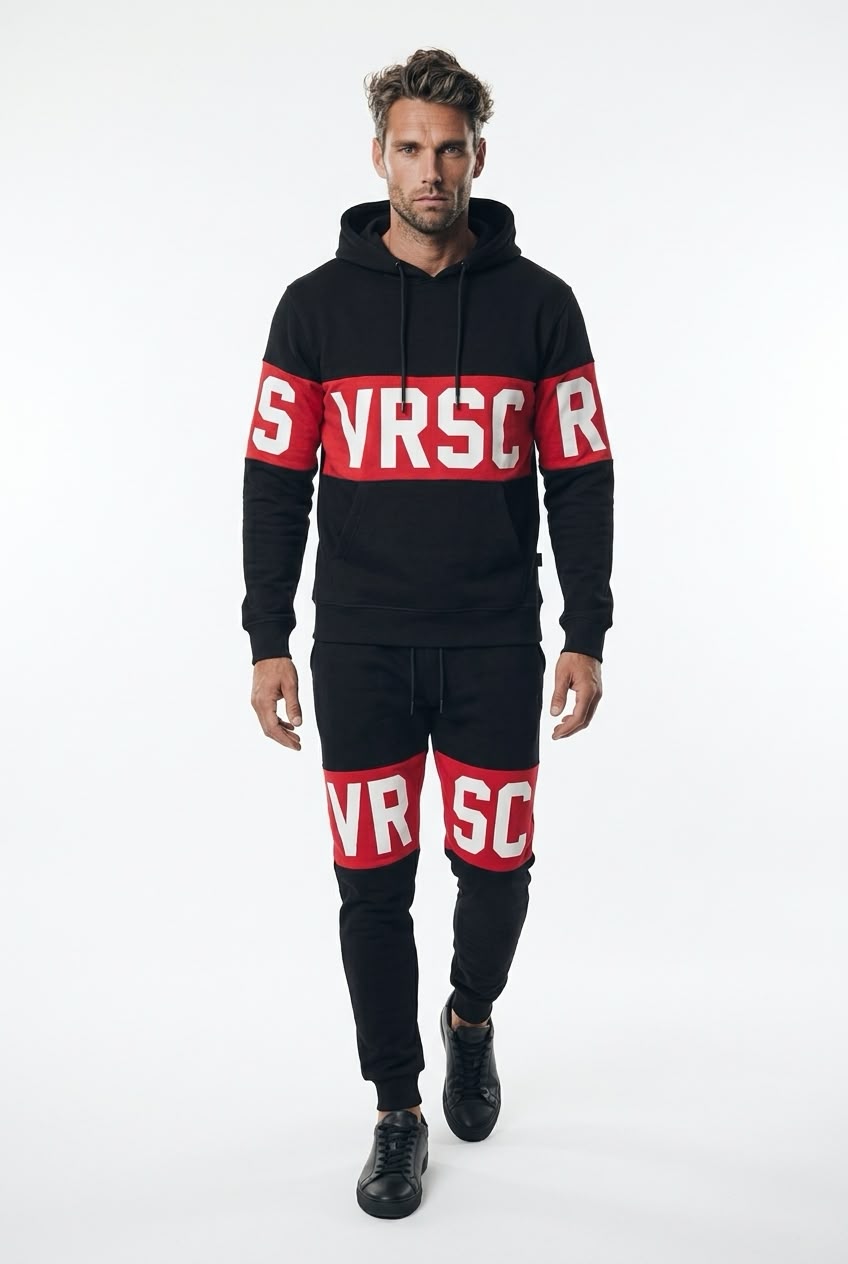 Versace  Tuta Hoodie & Jogger Statement Block