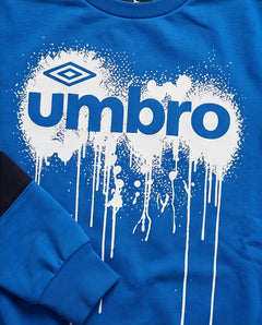 UMBRO Completo Bimbo/a Tracksuit Ink Drip Complete Set