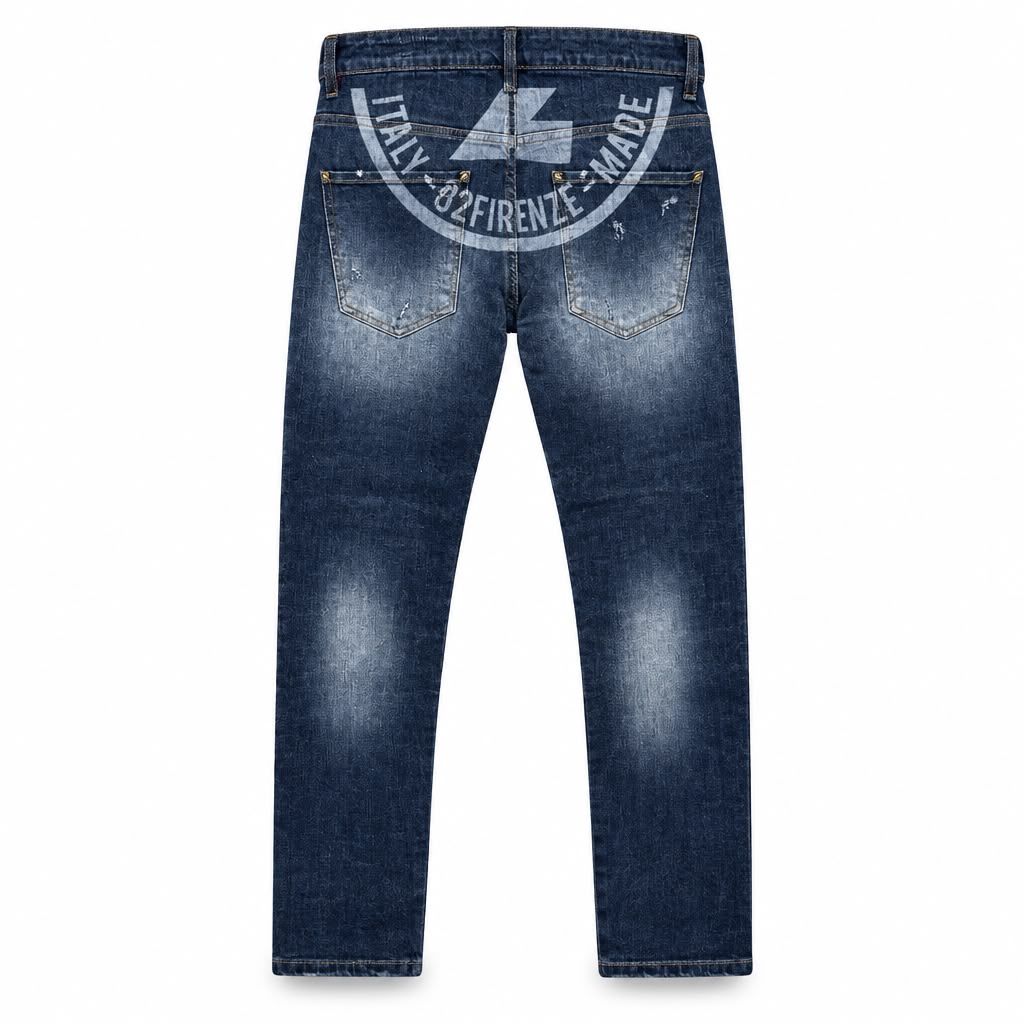 G2FIRENZE Laser Cicle Denim jeans