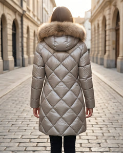 BLAUER Althea Piumino Lungo Geometrie d’Inverno