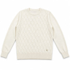 YES ZEE Maglione Lavorato Comfort Raffinato