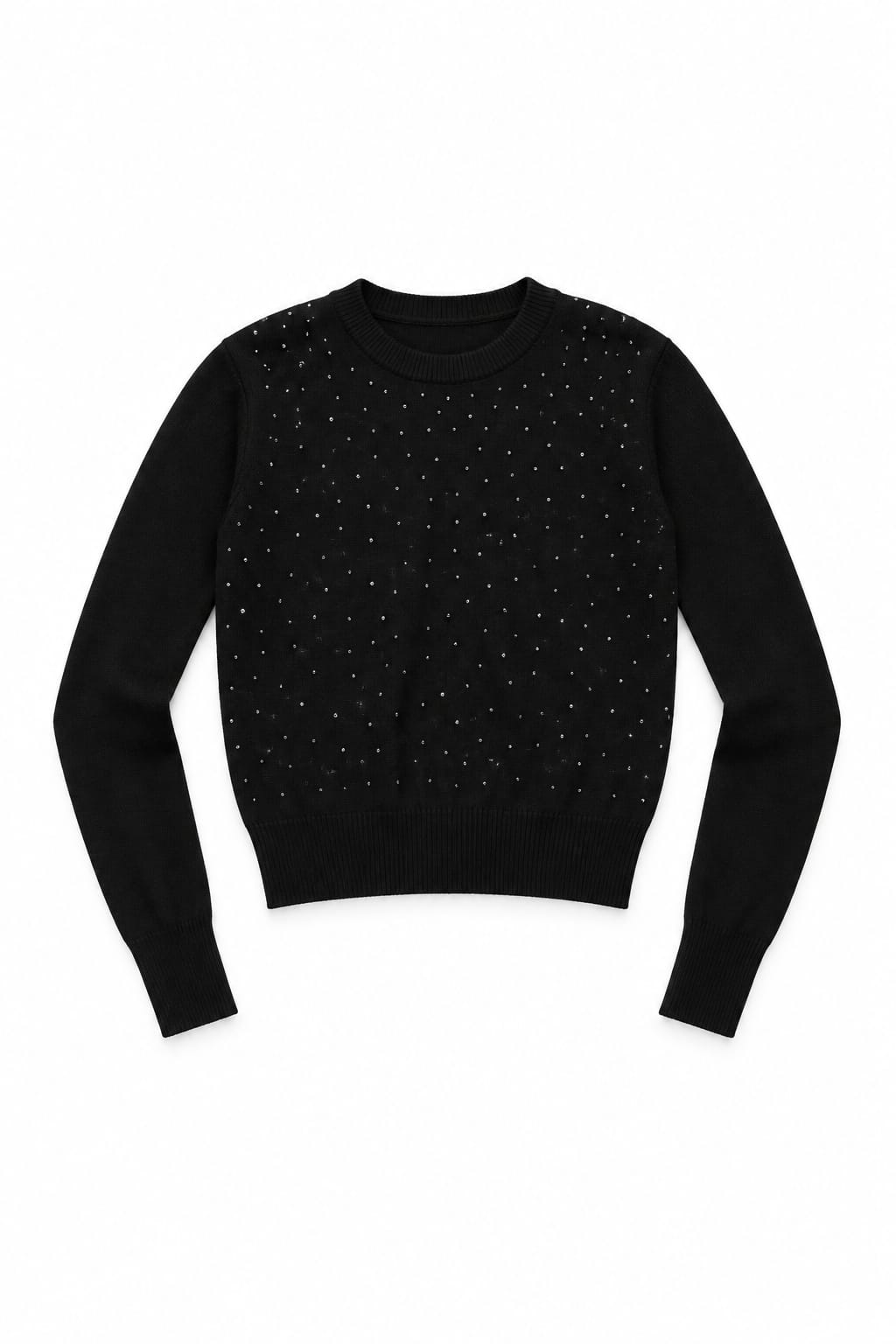 ONLY Maglia Girocollo con Punti Luce