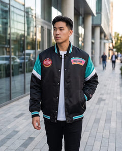 Giacca Bomber NFL Jacksonville Jaguars in raso