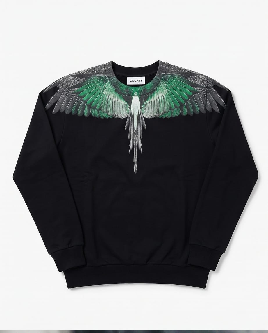 MARCELO BURLON Felpa Vital Nexus