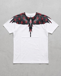 MARCELO BURLON T-Shirt Crimson Cipher