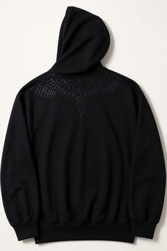 MARCELO BURLON Hoodie - Ali con Brillantini