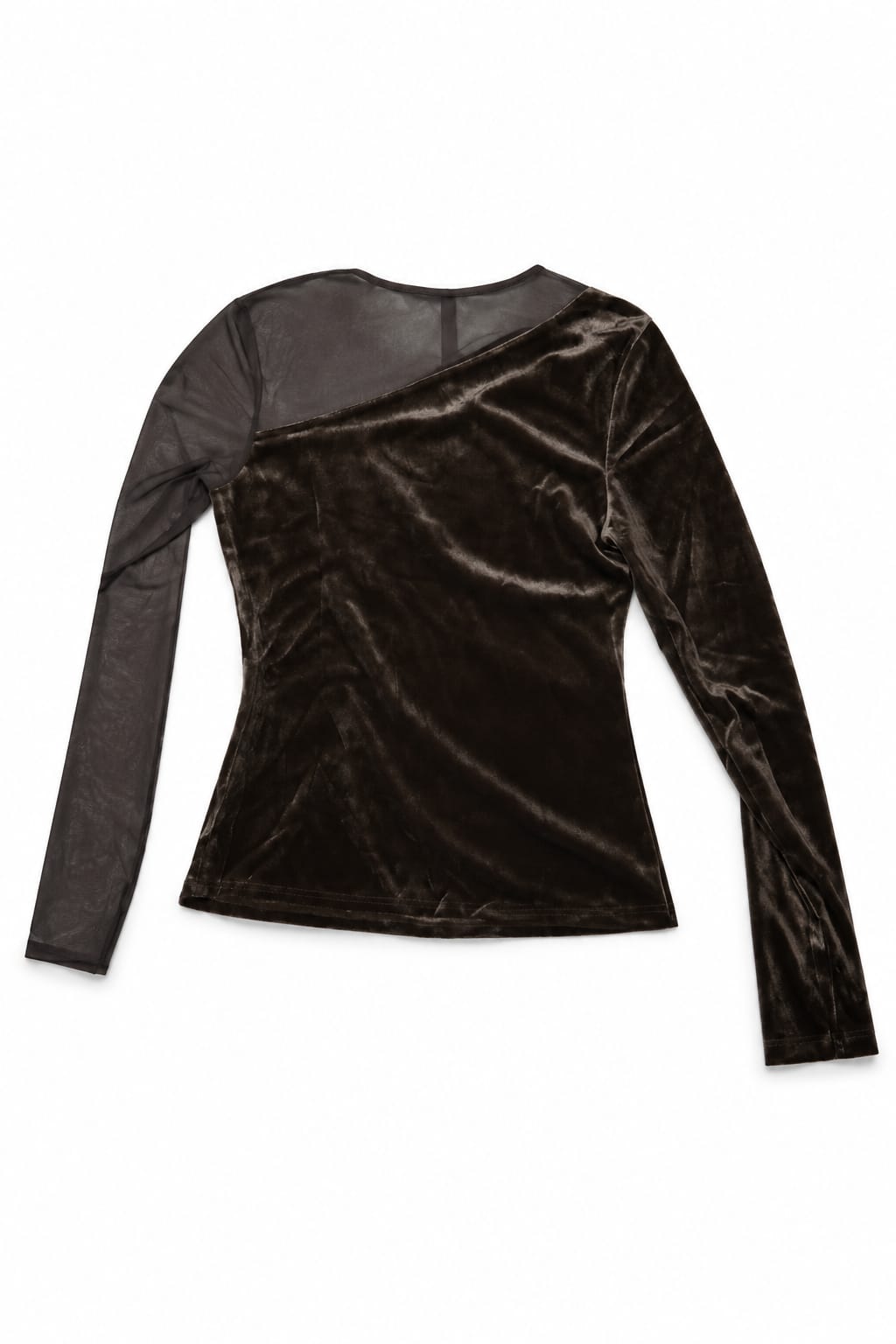 ONLY & SONS Top Velluto e Mesh