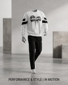 UMBRO Completo Bimbo/a Tracksuit Ink Drip Complete Set
