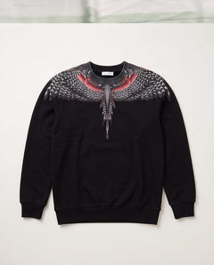 MARCELO BURLON Felpa Articulated Descent