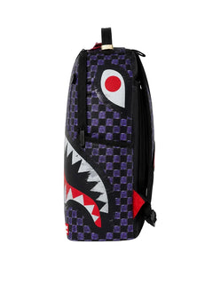 SPRAYGROUND Zaino Silver Scratch Off Shark