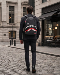 SPRAYGROUND Zaino Shark Central Canvas Black