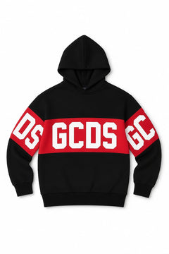 GCDS Band Logo Hoodie Architettura Sportiva