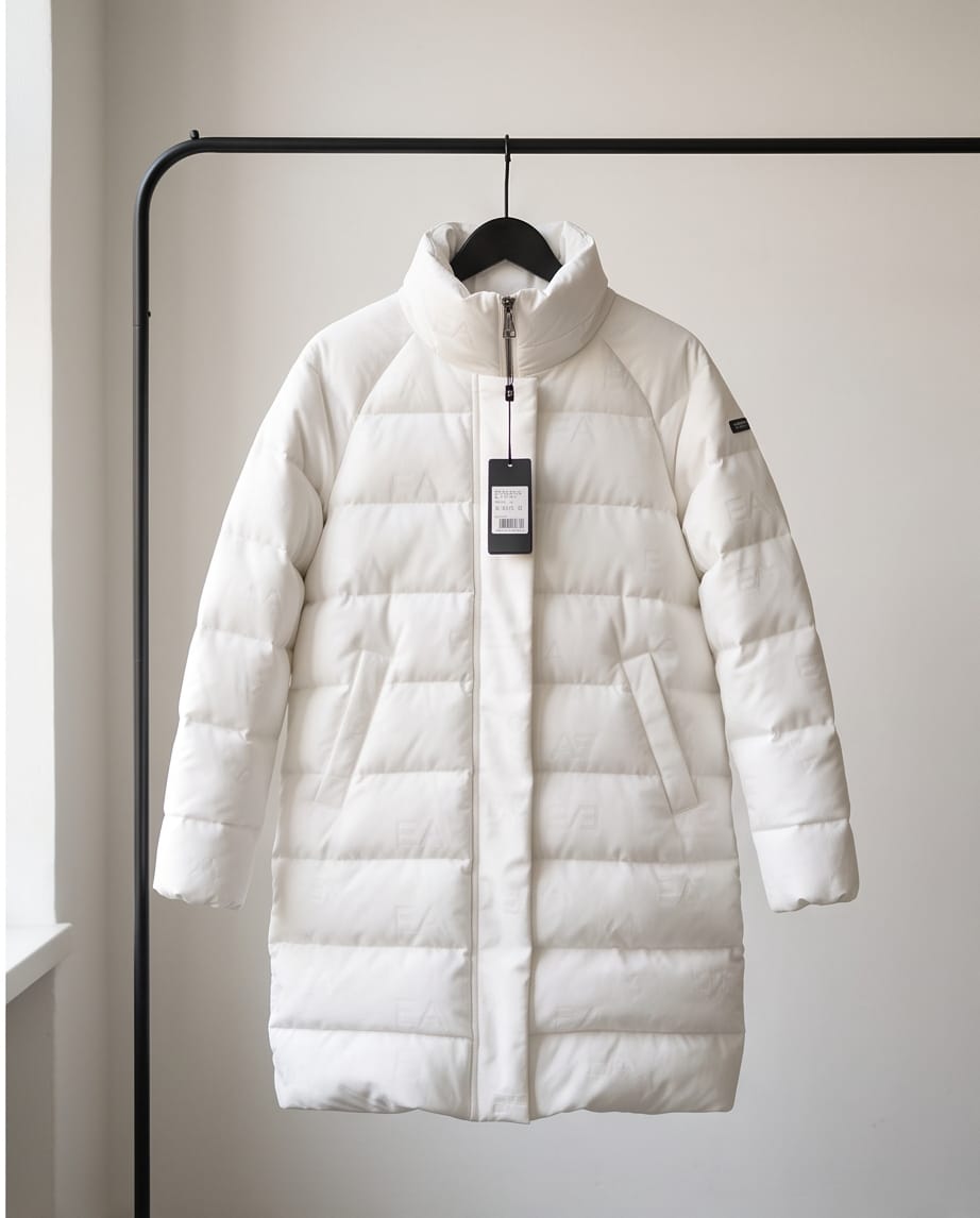 EA7 Emporio Armani Caban Coat Donna Winter Elegance