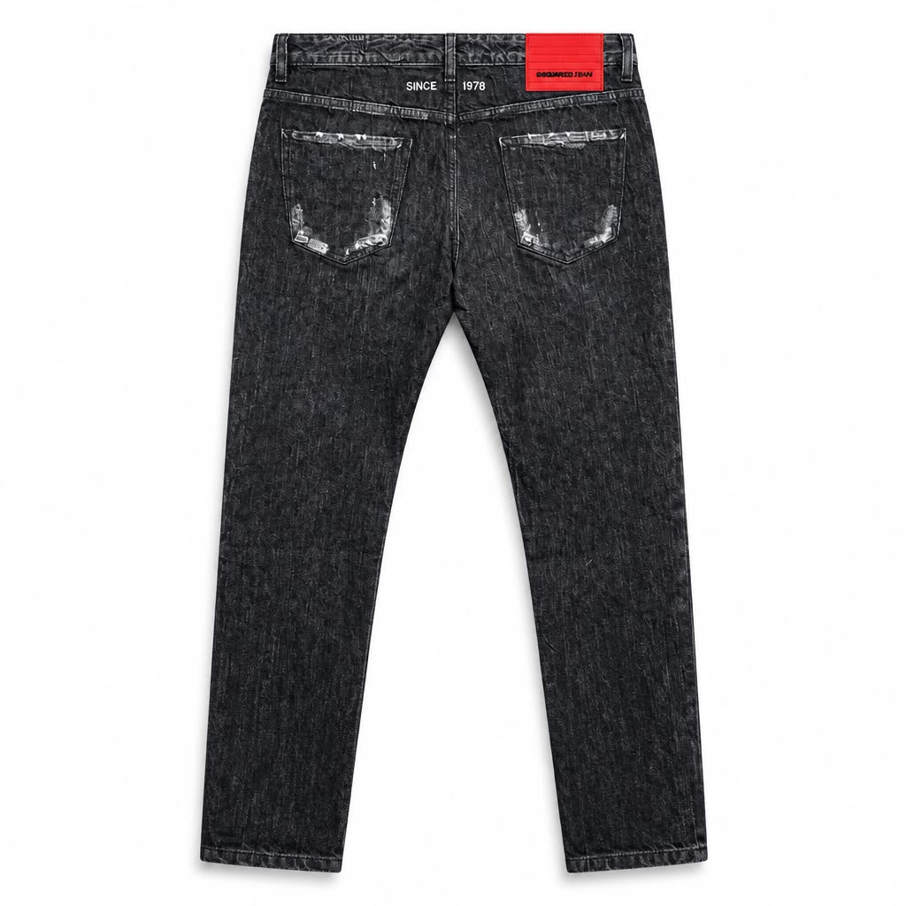 G2 FirenzeJeans Slim Black Destroyed