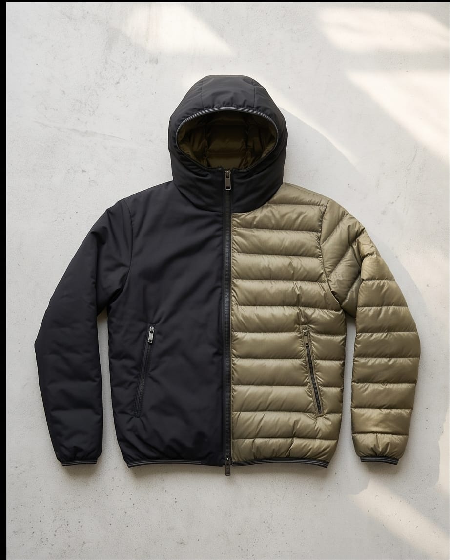 BLAUER Giubbino Uomo Reversibile con Cappuccio donald